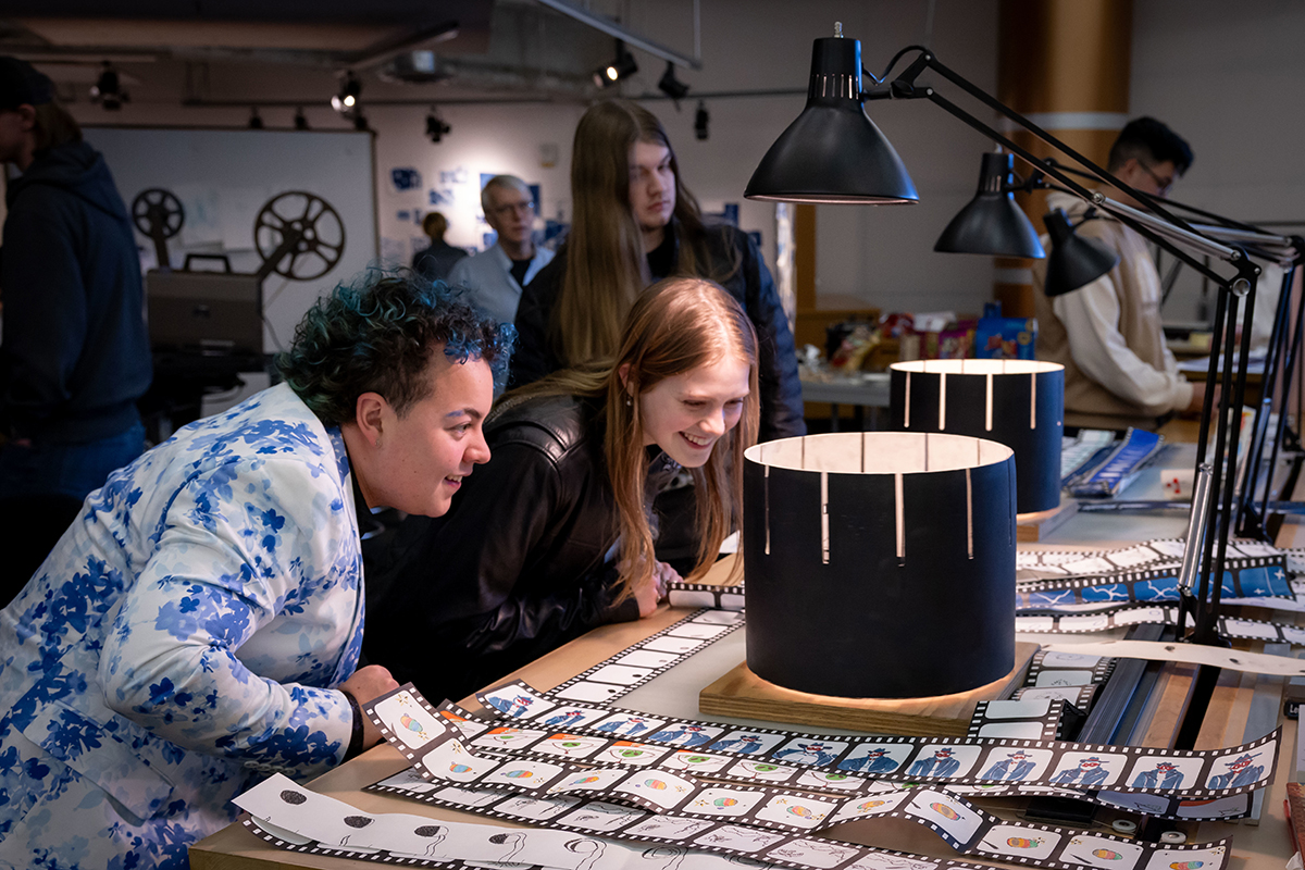 Cyanotype animation