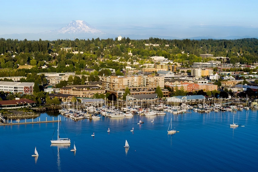 Downtown Olympia and Harbor