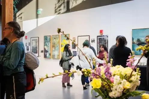 Session break at Purce Hall